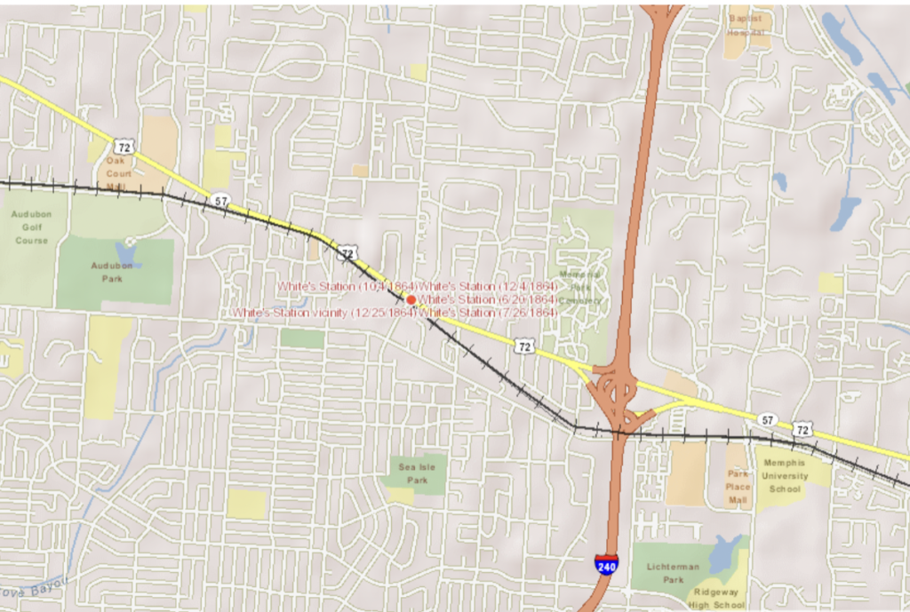 Map of White Station