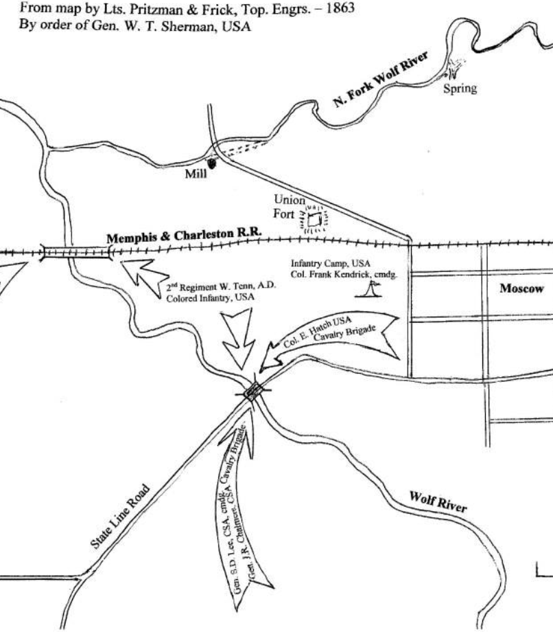 Map of Wolf Creek