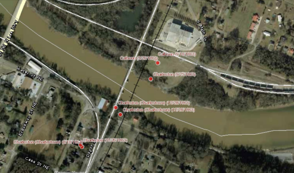 Calhoun Site Aerial View